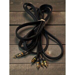 Monster Cable RCA Audio/Video Cable Set With Gold-Plated Connectors 12 ft